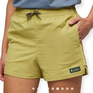 Cotopaxi Brinco 3" Shorts in Lemongrass Yellow/Green XS Outdoor Hiking Gorpcore